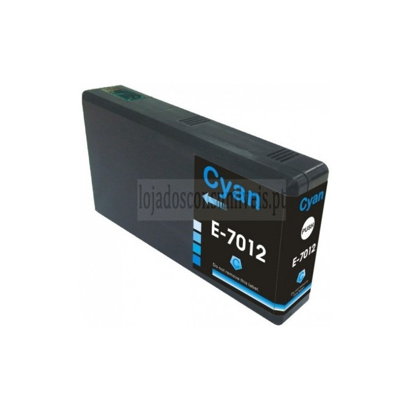 Tinteiro Epson Compatível T7012 / T7022 / T7032 Azul