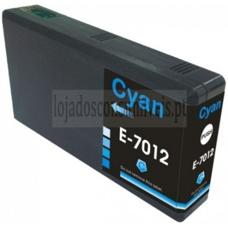 Tinteiro Epson Compatível T7012 / T7022 / T7032 Azul