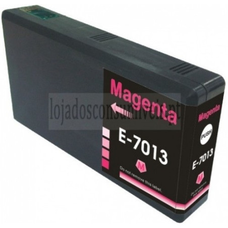 Tinteiro Epson Compatível T7013 / T7023 / T7033 Magenta
