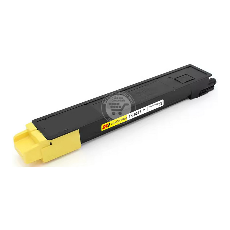 Toner Kyocera Compatível TK8315 Amarelo