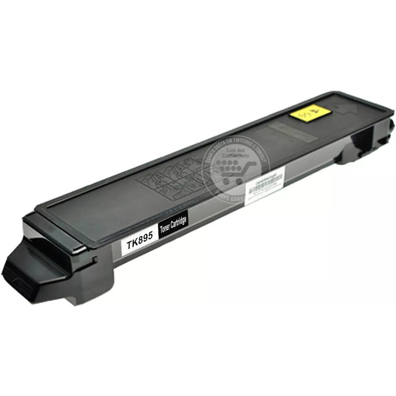 Toner Kyocera Compatível TK895 Preto