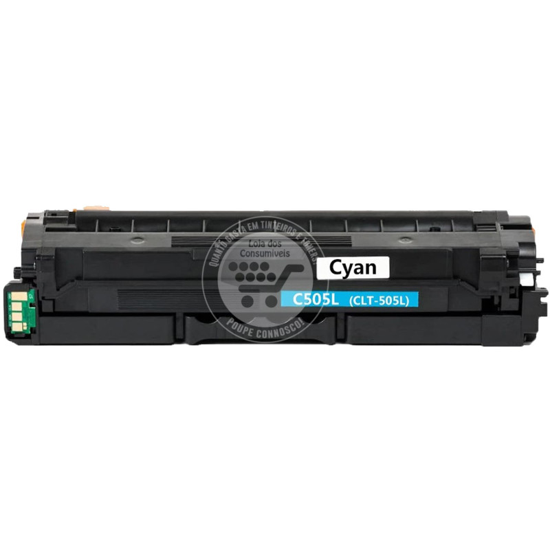 Toner Samsung Compatível CLT-C505L Azul
