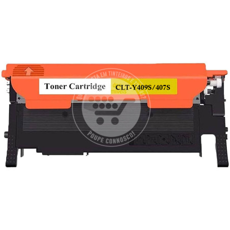 Toner Samsung Compatível CLT-Y4092S/CLT-Y4072S Amarelo
