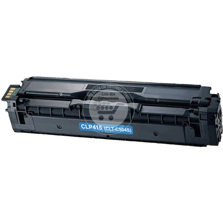 Toner Samsung Compatível CLP415/CLX4195 Azul