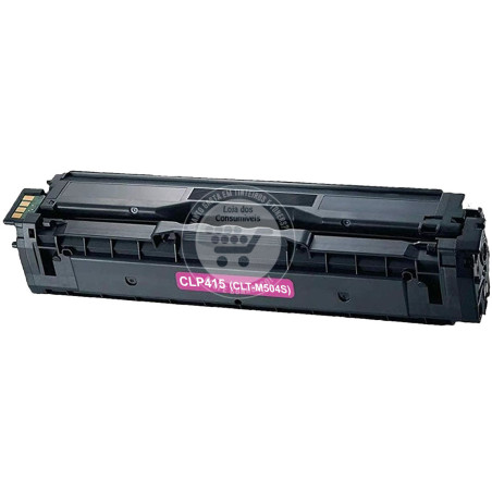 Toner Samsung Compatível CLP415/CLX4195 Magenta