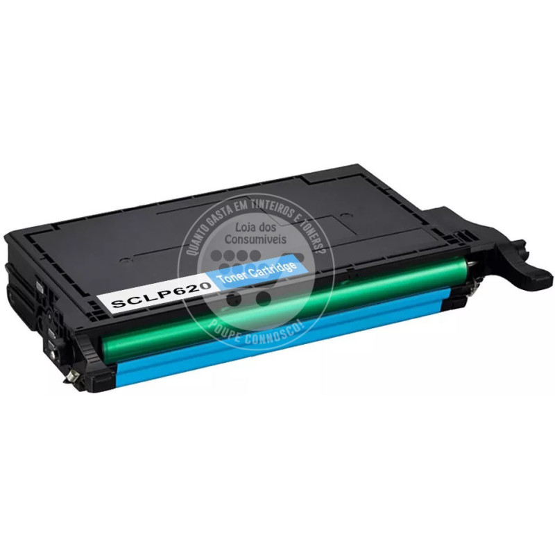 Toner Samsung Compatível CLP620/CLP670 Azul