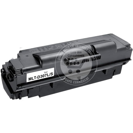 Toner Samsung Compatível MLT-D307L/MLT-D307S Preto