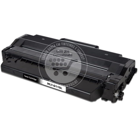 Toner Samsung Compatível MLT-D115L Preto