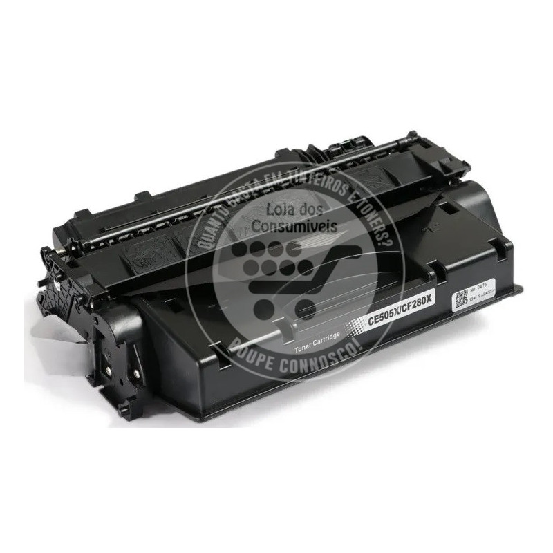 Toner HP Compatível Nº05X/80X (CE505X/CF280X) Preto (Alta Capacidade)