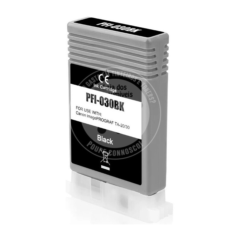 Tinteiro Canon Compatível PFI030 Preto
