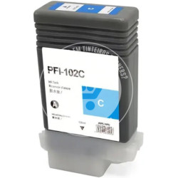 Tinteiro Canon Compatível PFI102 Azul