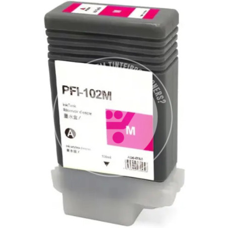 Tinteiro Canon Compatível PFI102 Magenta