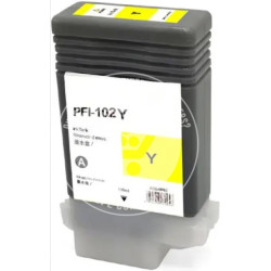 Tinteiro Canon Compatível PFI102 Amarelo