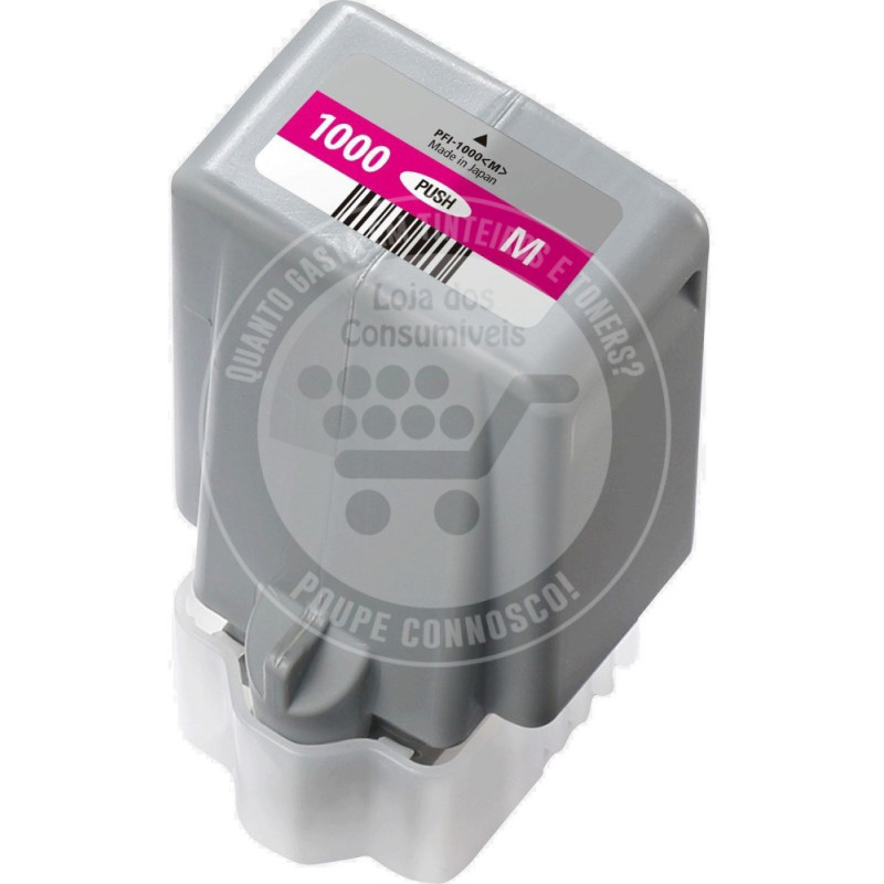 Tinteiro Canon Compatível PFI1000 Magenta