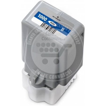 Tinteiro Canon Compatível PFI1000 Blue