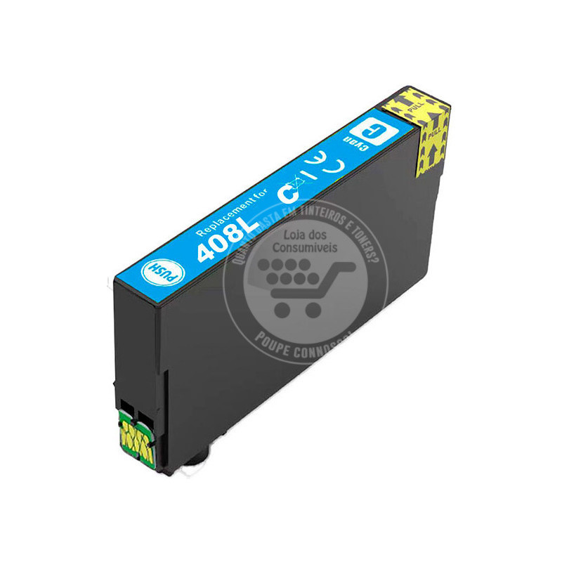 Tinteiro Epson Compatível 408L Azul
