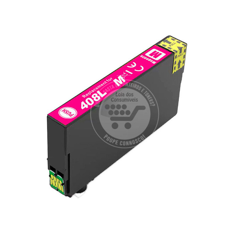 Tinteiro Epson Compatível 408L Magenta