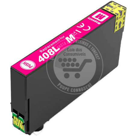 Tinteiro Epson Compatível 408L Magenta