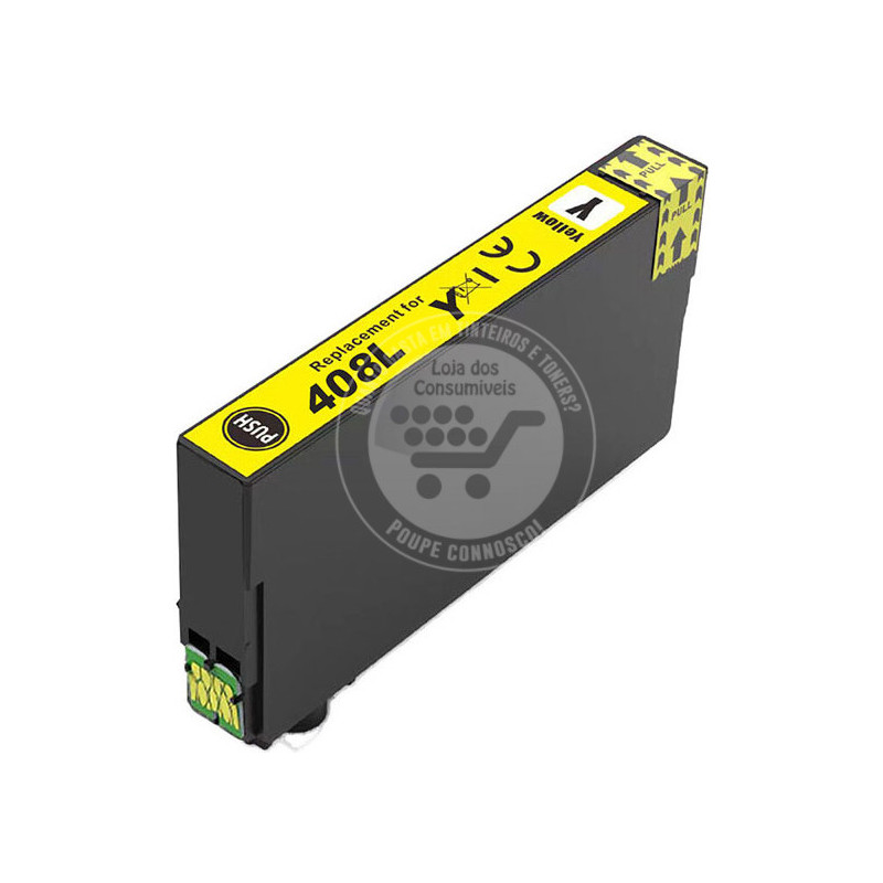 Tinteiro Epson Compatível 408L Amarelo