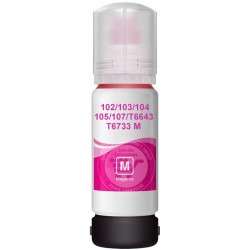Tinta Epson Compatível 102/103/104/105/107/T6643/T6733 Magenta