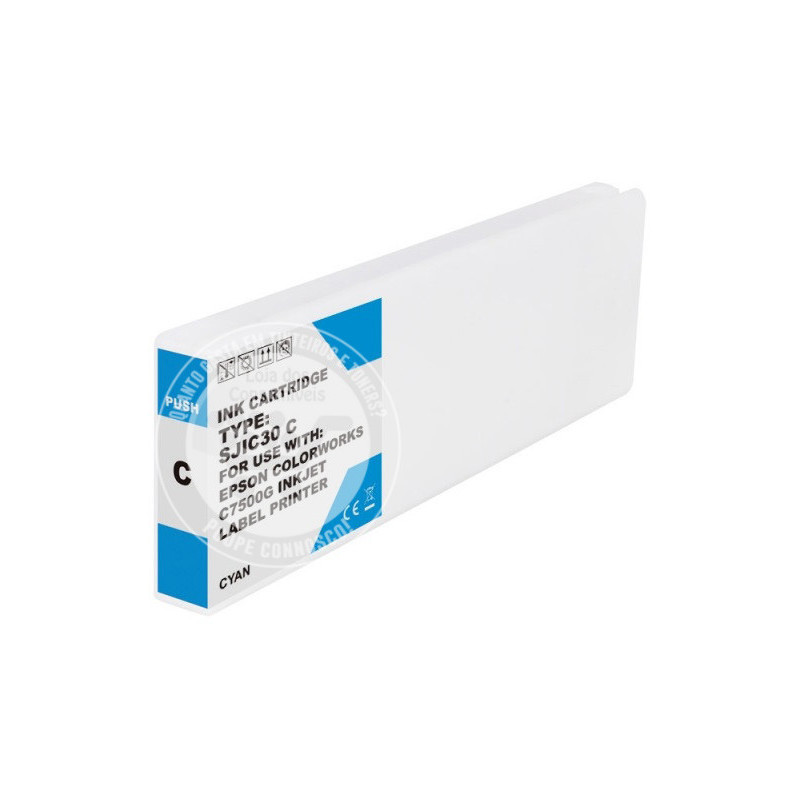 Tinteiro Epson Compatível SJIC30P Azul