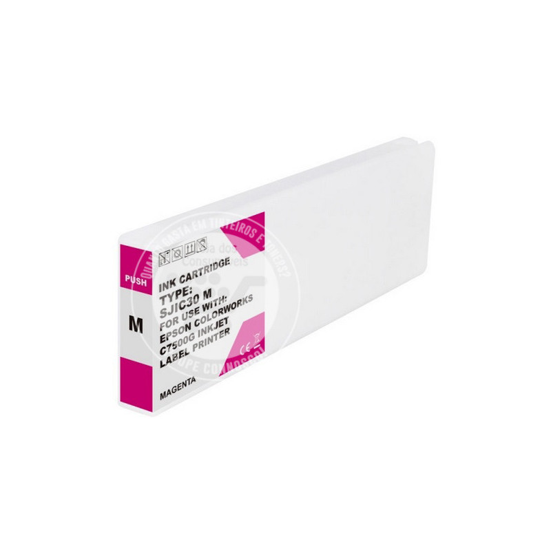 Tinteiro Epson Compatível SJIC30P Magenta