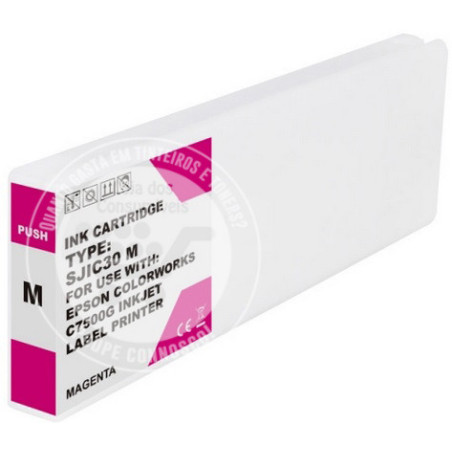 Tinteiro Epson Compatível SJIC30P Magenta