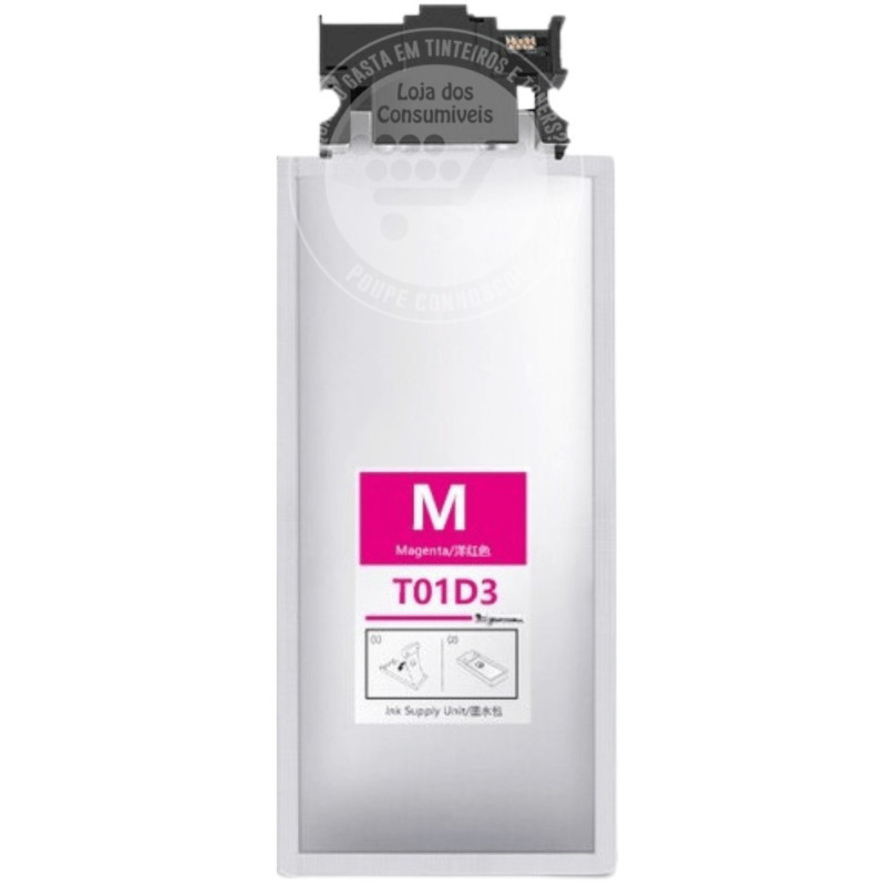 Tinteiro Epson Compatível T01D3/T01C3 Magenta Tinteiro Epson Compatível T01D3/T01C3 Magenta