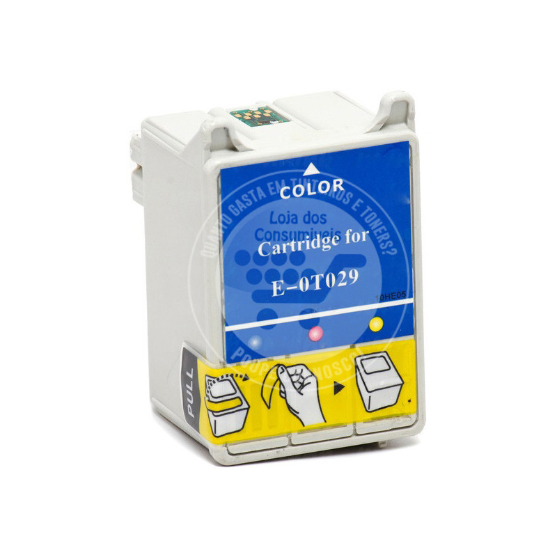 Tinteiro Epson Compatível T029 Tricolor