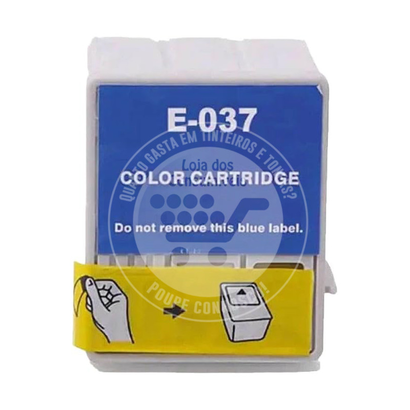 Tinteiro Epson Compatível T037 Tricolor
