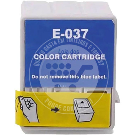 Tinteiro Epson Compatível T037 Tricolor