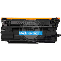 Toner HP Compatível Nº657X (CF471X) Azul