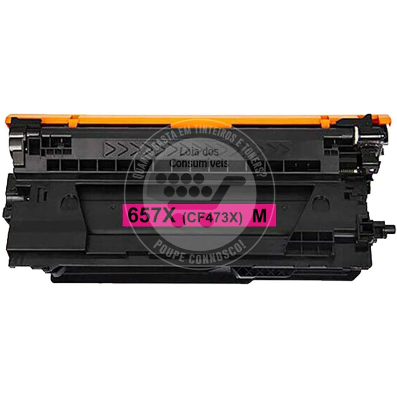 Toner HP Compatível Nº657X (CF473X) Magenta