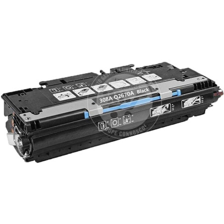 Toner HP Compatível Nº308A (Q2670A) Preto