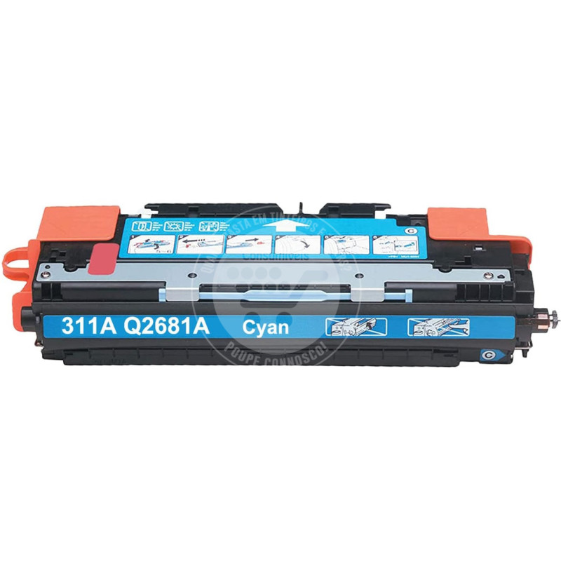 Toner HP Compatível Nº311A (Q2681A) Azul
