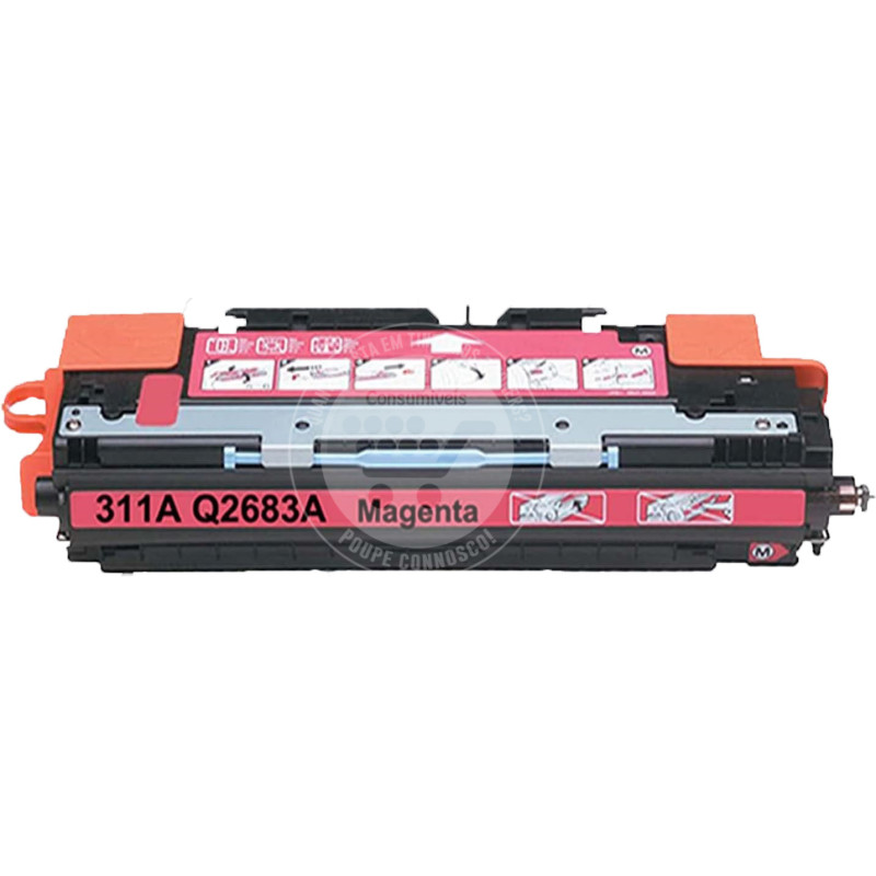 Toner HP Compatível Nº311A (Q2683A) Magenta