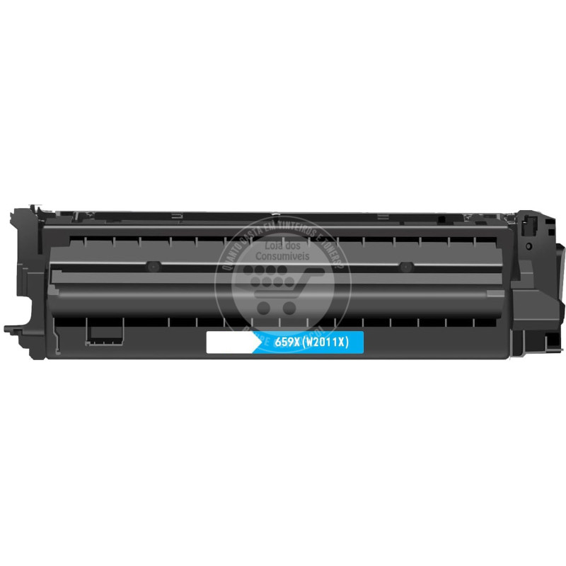 Toner HP Compatível Nº659X/659A (W2011X/W2011A) Azul