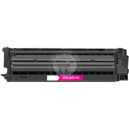 Toner HP Compatível Nº659X/659A (W2013X/W2013A) Magenta