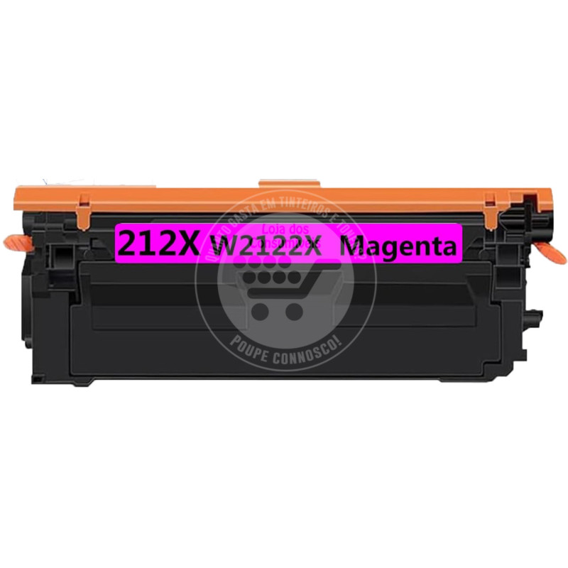 Toner HP Compatível Nº212X (W2123X) Magenta