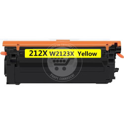 Toner HP Compatível Nº212X (W2122X) Amarelo