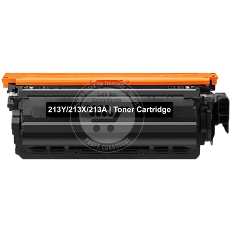 Toner HP Compatível Nº213Y/213X/213A (W2130Y/W2130X/W2130A) Preto