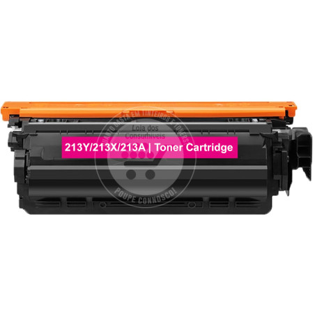 Toner HP Compatível Nº213Y/213X/213A (W2133Y/W2133X/W2133A) Magenta