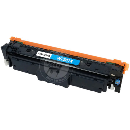 Toner HP Compatível Nº220X/220A (W2201X/W2201A) Azul