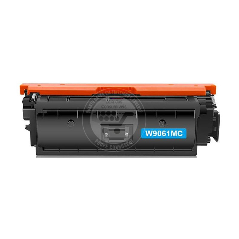Toner HP Compatível  W9061MC Azul