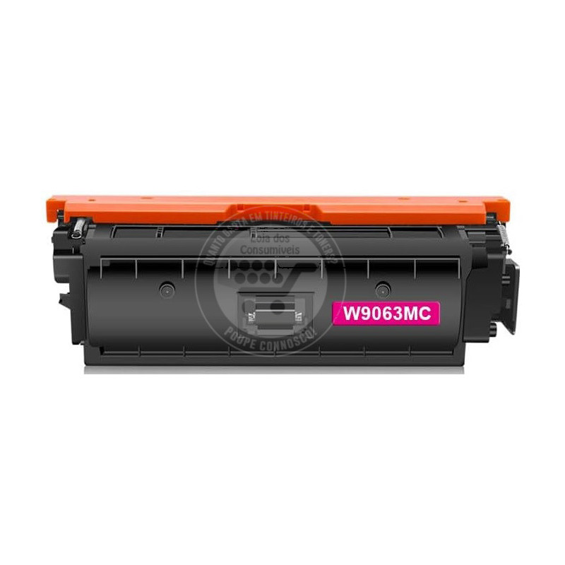Toner HP Compatível  W9063MC Magenta