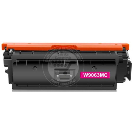Toner HP Compatível  W9063MC Magenta