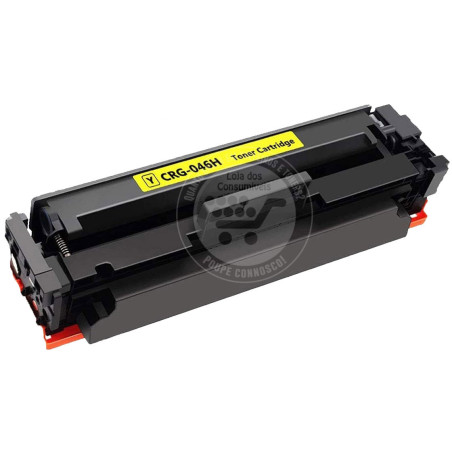 Toner Canon Compatível 046H Amarelo (CF412X)