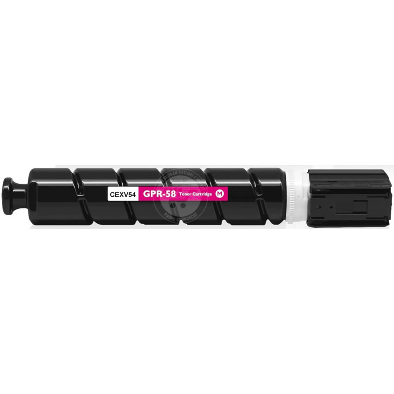Toner Canon Compatível CEXV54 Magenta