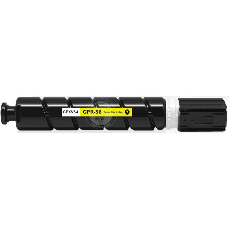 Toner Canon Compatível CEXV54 Amarelo