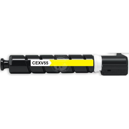 Toner Canon Compatível CEXV55 Amarelo